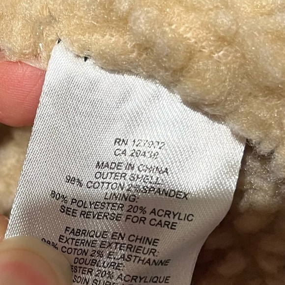 Mountain Khakis Men's Ranch Shearling Vest In Slate Grey Size XL - Picture 6 of 8